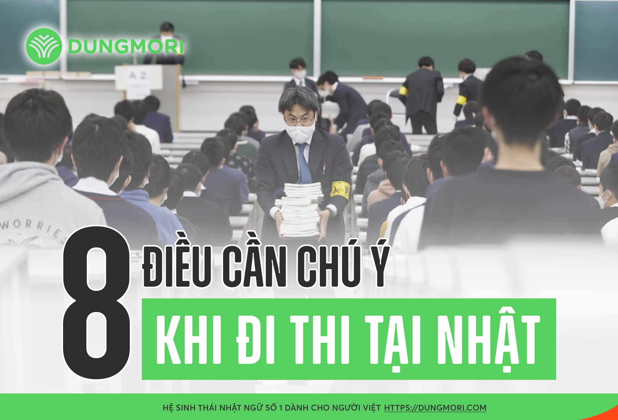 8 điều cần chú ý khi đi thi JLPT tại Nhật