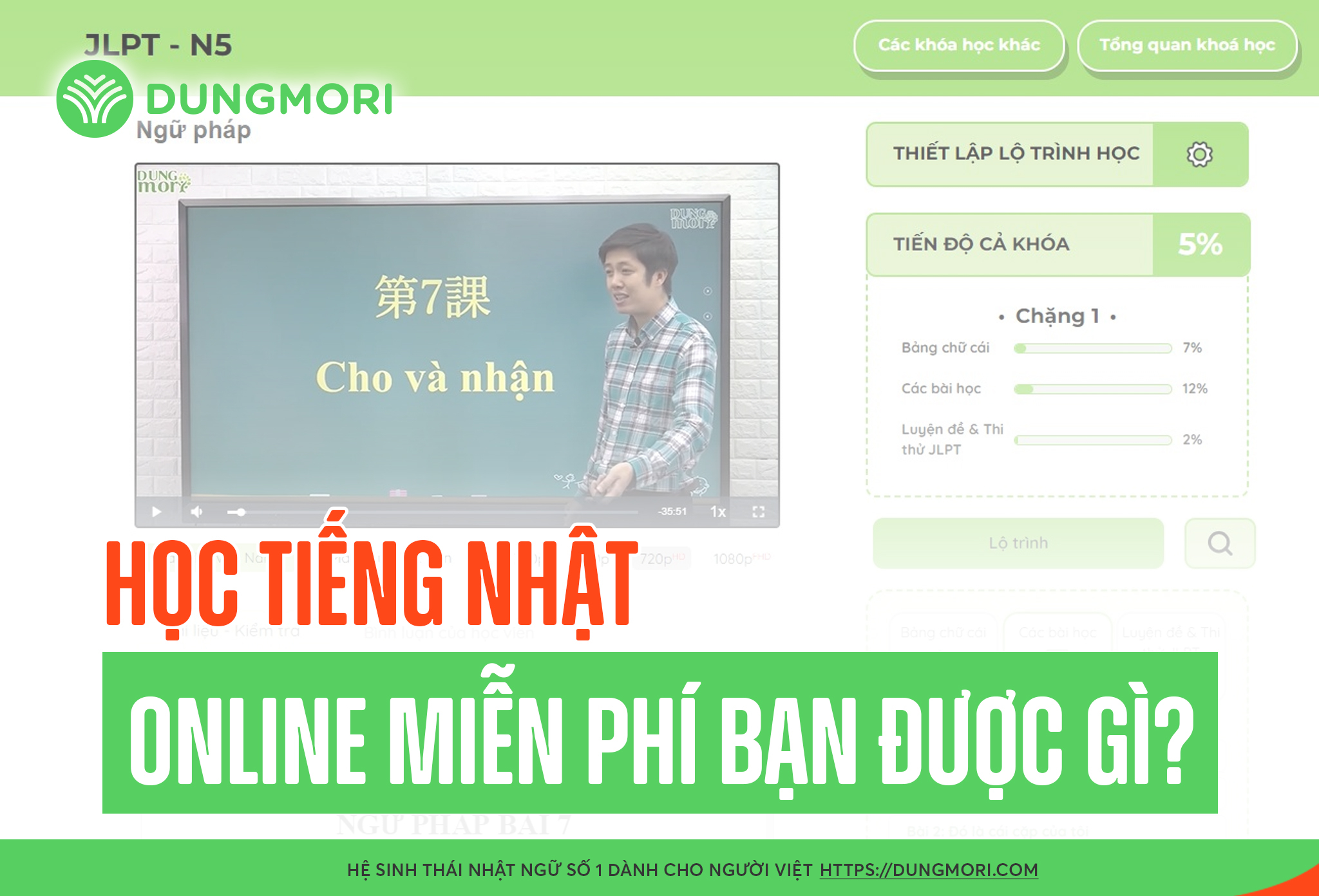Học tiếng Nhật online miễn phí, bạn được gì?