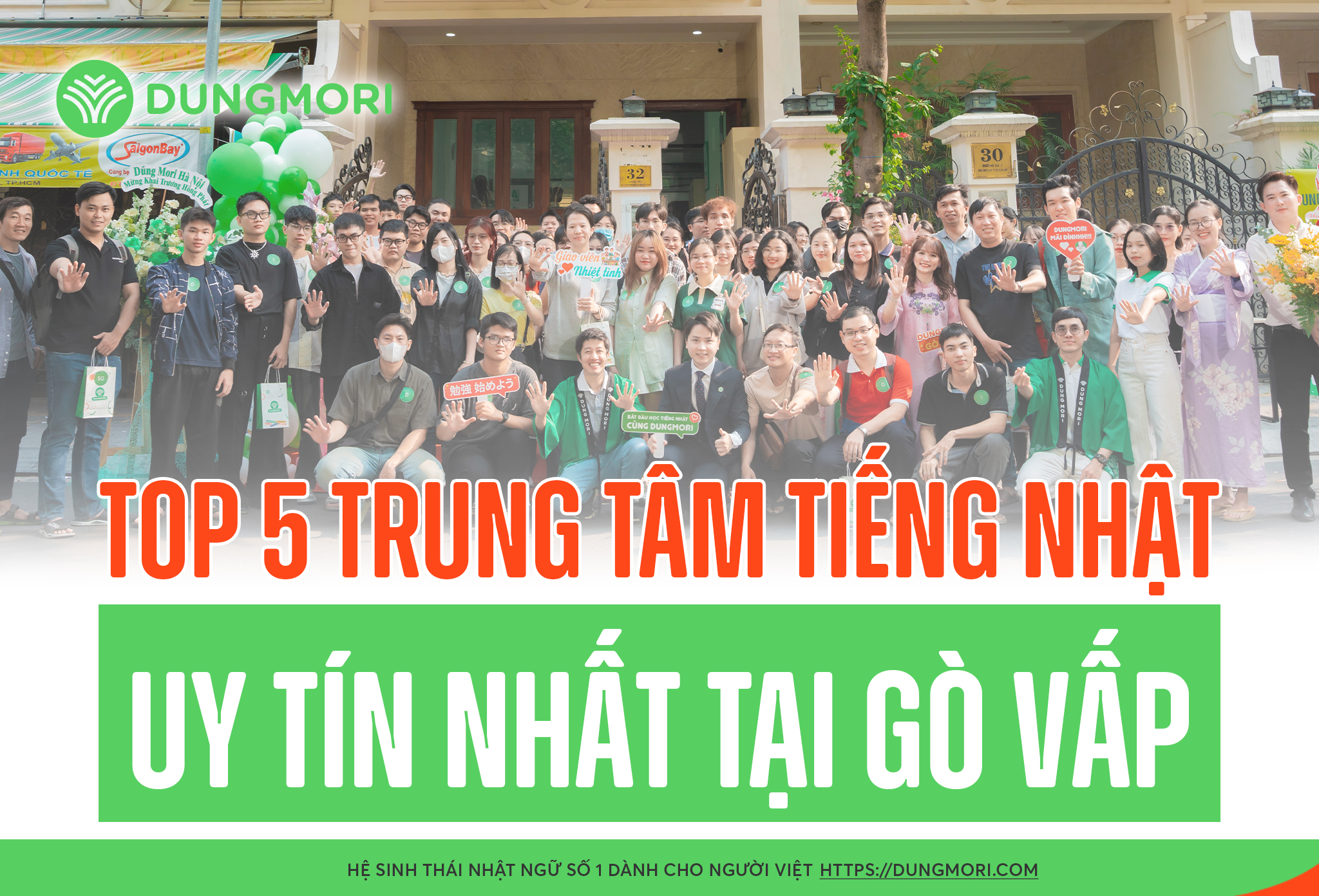 Top 5 trung tâm tiếng Nhật uy tín nhất tại Gò Vấp