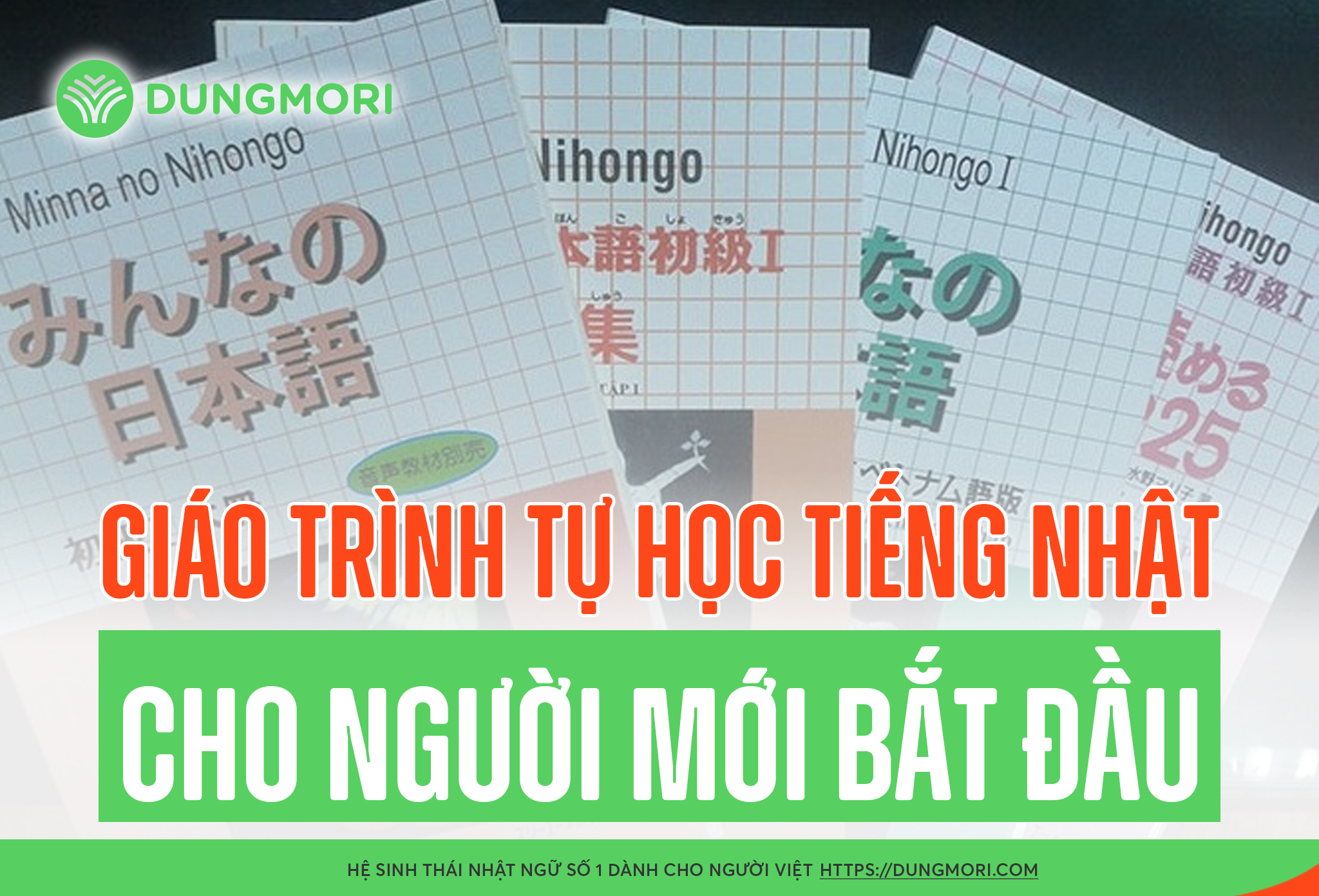 Giáo trình tự học tiếng Nhật cho người mới bắt đầu