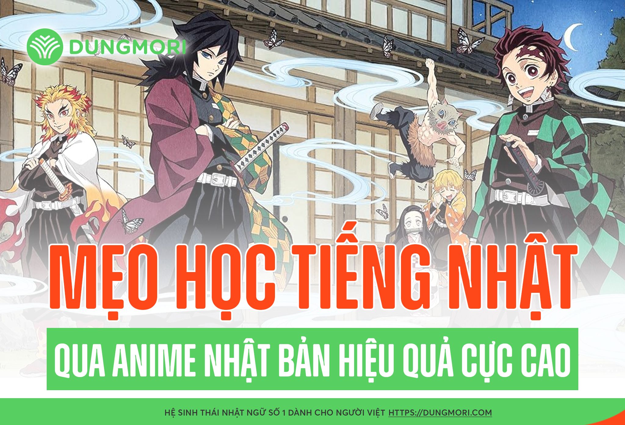 Hướng dẫn: học tiếng Nhật qua Anime Nhật Bản hiệu quả cực cao